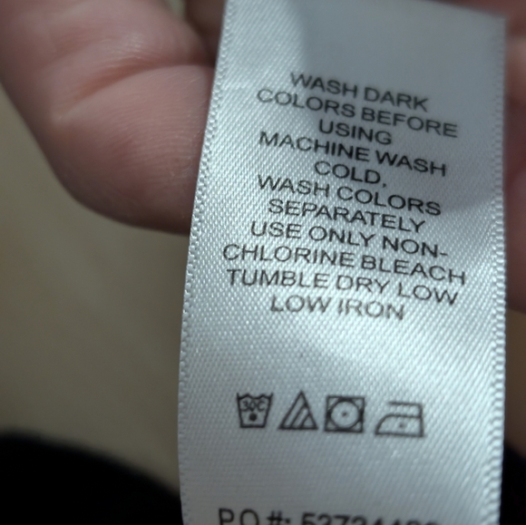 Black Lace Trim Capri Leggings Size 26/28w - Picture 4 of 4